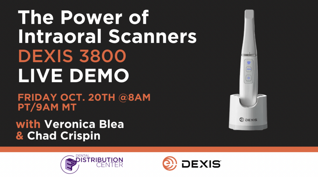The Power of DEXIS 3800 - Intraoral Scanner - Live Demo - Scanner Webinar